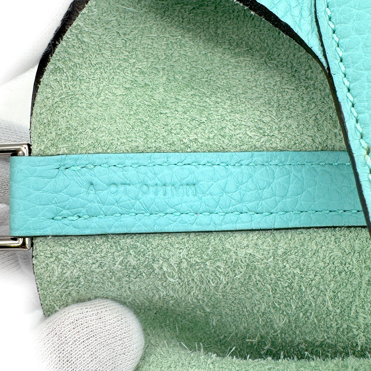 HERMES PICOTIN LOCK MM BLUE ATOLL TAURILLON CLEMENCE HAND BAG A SHW 90299303