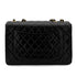 CHANEL VINTAGE MAXI MATELASSE 34 CHAIN SHOULDER BAG BLACK LAMB SKIN 90299307 - PURPOSE