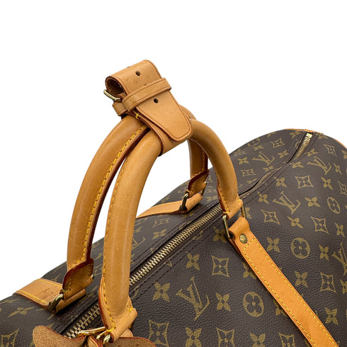 LOUIS VUITTON MONOGRAM KEEPALL 60 BANDOULIERE LUGGAGE BROWN M41412 90299308 - PURPOSE