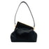 FENDI FIRST MEDIUM CLUTCH SHOULDER BAG LEATHER BLACK 8BP127 90299314 - PURPOSE