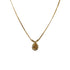 CHRISTIAN DIOR NECKLACE CD LOGO RHINESTONE GOLD ACCESSORY 90299326 - PURPOSE