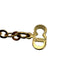CHRISTIAN DIOR NECKLACE CD LOGO RHINESTONE GOLD ACCESSORY 90299326 - PURPOSE