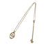 CHRISTIAN DIOR NECKLACE CD LOGO GOLD ACCESSORY 90299330 - PURPOSE