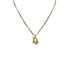 CHRISTIAN DIOR NECKLACE LOGO RHINESTONE GOLD ACCESSORY 90299331 - PURPOSE