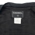 CHANEL COCO BUTTON TWEED JACKET BLACK WOOL 38 04A RTW 90299336