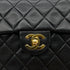 CHANEL VINTAGE MINI SQUARE 17 CHAIN SHOULDER BAG BLACK LAMB SKIN 90299340 - PURPOSE
