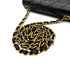 CHANEL VINTAGE MINI SQUARE 17 CHAIN SHOULDER BAG BLACK LAMB SKIN 90299340 - PURPOSE