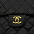 CHANEL VINTAGE CLASSIC FLAP SMALL CHAIN SHOULDER BAG BLACK LAMB SKIN 90299344 - PURPOSE