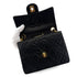 CHANEL VINTAGE MINI SQUARE 17 CHAIN SHOULDER BAG BLACK LAMB SKIN 90299347 - PURPOSE