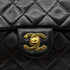 CHANEL VINTAGE MINI SQUARE 17 CHAIN SHOULDER BAG BLACK LAMB SKIN 90299351 - PURPOSE