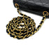 CHANEL VINTAGE MINI SQUARE 17 CHAIN SHOULDER BAG BLACK LAMB SKIN 90299351 - PURPOSE