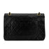 CHANEL VINTAGE MATELASSE CHAIN SHOULDER BAG BLACK LAMB SKIN 90299352 - PURPOSE