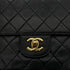 CHANEL VINTAGE MATELASSE CHAIN SHOULDER BAG BLACK LAMB SKIN 90299352 - PURPOSE