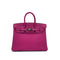 HERMES BIRKIN 25 ROSE POURPRE TOGO HAND BAG D SHW 90299358 - PURPOSE