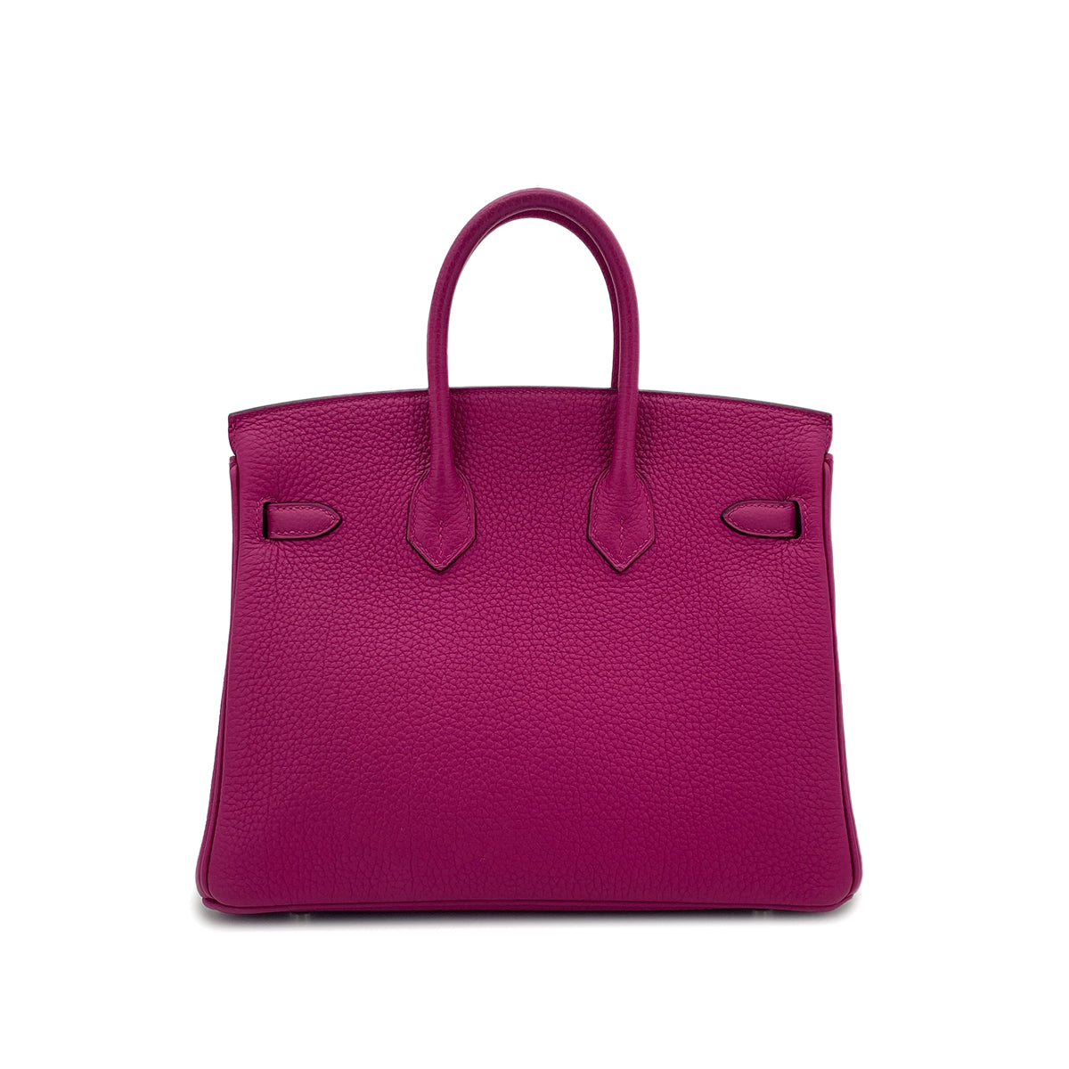 HERMES BIRKIN 25 ROSE POURPRE TOGO HAND BAG D SHW 90299358