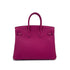 HERMES BIRKIN 25 ROSE POURPRE TOGO HAND BAG D SHW 90299358 - PURPOSE