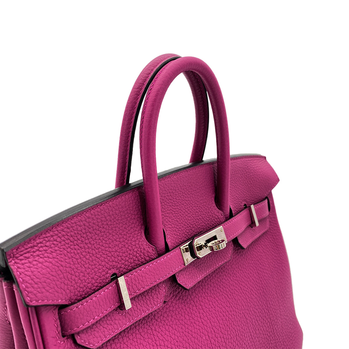 HERMES BIRKIN 25 ROSE POURPRE TOGO HAND BAG D SHW 90299358