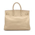 HERMES BIRKIN 40 BEIGE TYPE TAURILLON CLEMENCE HAND BAG □E GHW 90299359 - PURPOSE