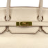 HERMES BIRKIN 40 BEIGE TYPE TAURILLON CLEMENCE HAND BAG □E GHW 90299359 - PURPOSE
