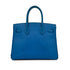 HERMES BIRKIN 30 BLUE FRANCE COUCHVEL HAND BAG 〇Z GHW 90299360 - PURPOSE