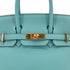 HERMES BIRKIN 25 BLUE ATOLL VEAU SWIFT HAND BAG X GHW 90299362 - PURPOSE
