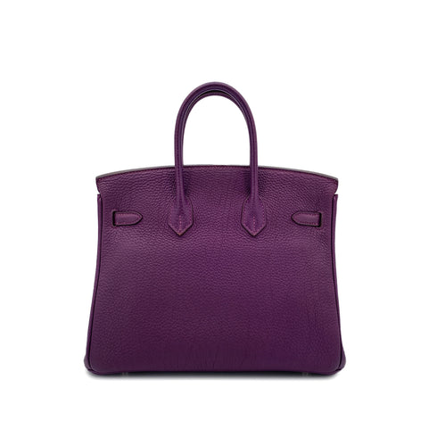 HERMES BIRKIN 25 ANEMONE TOGO HAND BAG □R SHW 90299366 - PURPOSE