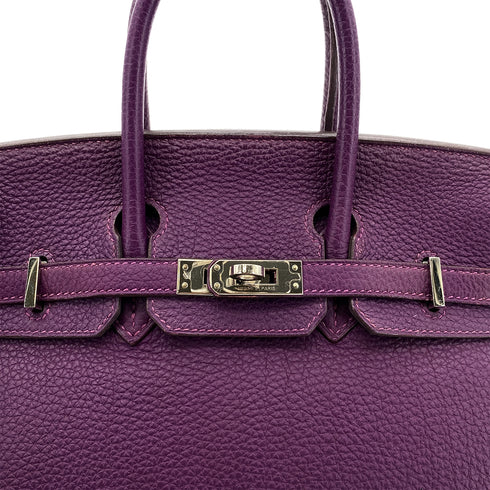 HERMES BIRKIN 25 ANEMONE TOGO HAND BAG □R SHW 90299366 - PURPOSE