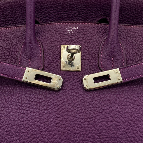HERMES BIRKIN 25 ANEMONE TOGO HAND BAG □R SHW 90299366 - PURPOSE