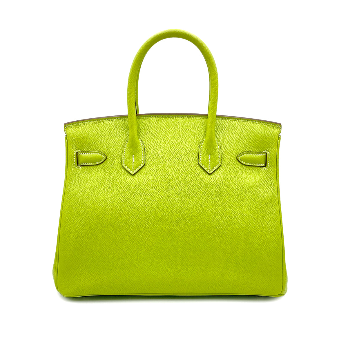 HERMES CANDY BIRKIN 30 KIWI LICHEN EPSOM HAND BAG □O SHW 90299533