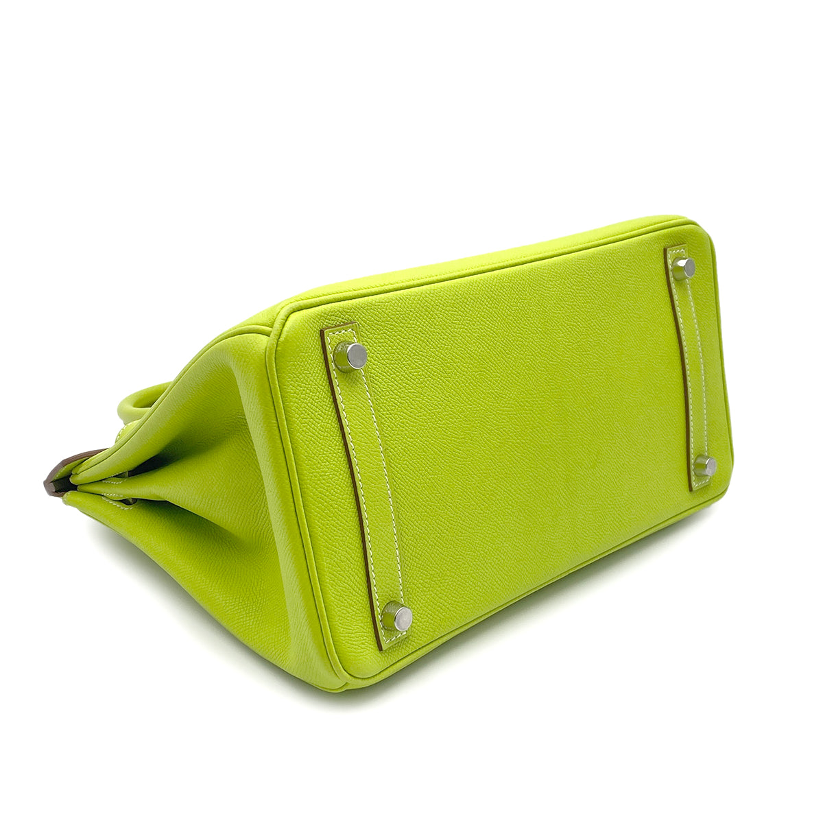 HERMES CANDY BIRKIN 30 KIWI LICHEN EPSOM HAND BAG □O SHW 90299533