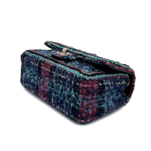 CHANEL CHAIN SHOULDER BAG MULTICOLOR TWEED 90299534 - PURPOSE