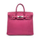 HERMES HAUT A COURROIES 28 FUCHSIA CHEVRE COROMANDEL HAND BAG ▢I SHW 90299544 - PURPOSE