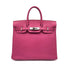 HERMES HAUT A COURROIES 28 FUCHSIA CHEVRE COROMANDEL HAND BAG ▢I SHW 90299544 - PURPOSE