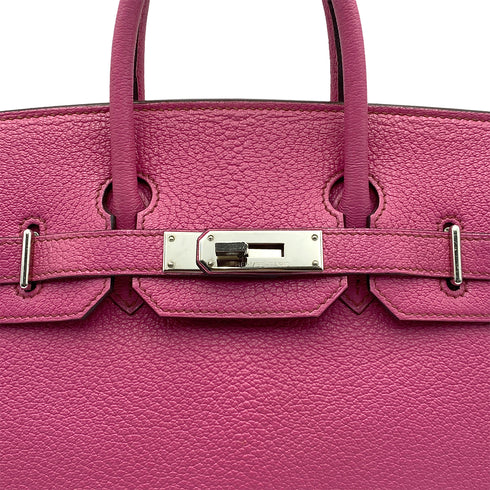 HERMES HAUT A COURROIES 28 FUCHSIA CHEVRE COROMANDEL HAND BAG ▢I SHW 90299544 - PURPOSE