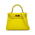 HERMES KELLY 28 RETOURNE LIME EVERCOLOR HAND SHOULDER BAG Y GHW 90299546 - PURPOSE