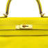 HERMES KELLY 28 RETOURNE LIME EVERCOLOR HAND SHOULDER BAG Y GHW 90299546 - PURPOSE
