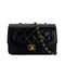 CHANEL VINTAGE DIANA SMALL CHAIN SHOULDER BAG BLACK LAMB SKIN 90299568 - PURPOSE