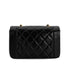 CHANEL VINTAGE DIANA SMALL CHAIN SHOULDER BAG BLACK LAMB SKIN 90299568 - PURPOSE