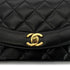 CHANEL VINTAGE DIANA SMALL CHAIN SHOULDER BAG BLACK LAMB SKIN 90299568 - PURPOSE