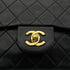 CHANEL VINTAGE CLASSIC FLAP SMALL CHAIN SHOULDER BAG BLACK LAMB SKIN 90299569 - PURPOSE