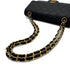 CHANEL VINTAGE CLASSIC FLAP SMALL CHAIN SHOULDER BAG BLACK LAMB SKIN 90299569 - PURPOSE