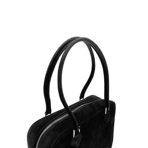 HERMES PLUME 20 BLACK DEBRIS HAND BAG □H 90299748 - PURPOSE