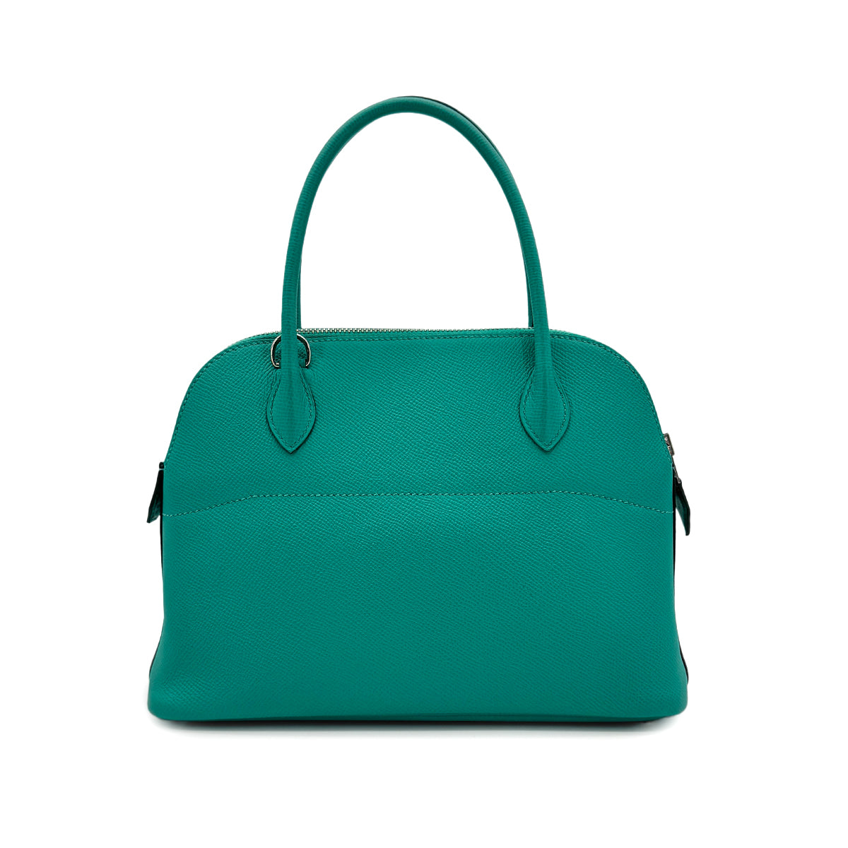 HERMES BOLIDE 27 VERT VERONE EPSOM HAND SHOULDER BAG D SHW 90299749