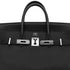 HERMES HAUT A COURROIES 32 BLACK TOGO HAND BAG □E SHW 90299752 - PURPOSE