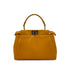 FENDI PEEKABOO MINI HAND SHOULDER BAG ORANGE LEATHER 8BN244 90299757 - PURPOSE