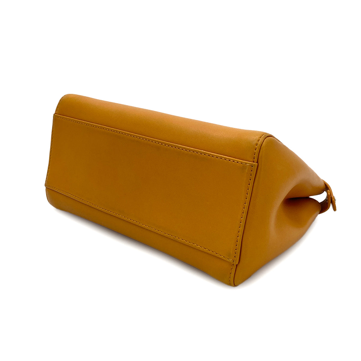 FENDI PEEKABOO MINI HAND SHOULDER BAG ORANGE LEATHER 8BN244 90299757