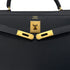 HERMES KELLY 32 SELLIER BLUE MARINE COUCHEVEL HAND SHOULDER BAG 1996 CIRCLE Z GHW 90299785 - PURPOSE