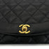 CHANEL VINTAGE DIANA MEDIUM CHAIN SHOULDER BAG BLACK CAVIR SKIN 90299801 - PURPOSE