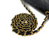 CHANEL VINTAGE DIANA MEDIUM CHAIN SHOULDER BAG BLACK CAVIR SKIN 90299801 - PURPOSE