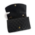 CHANEL VINTAGE DIANA MEDIUM CHAIN SHOULDER BAG BLACK CAVIR SKIN 90299801 - PURPOSE